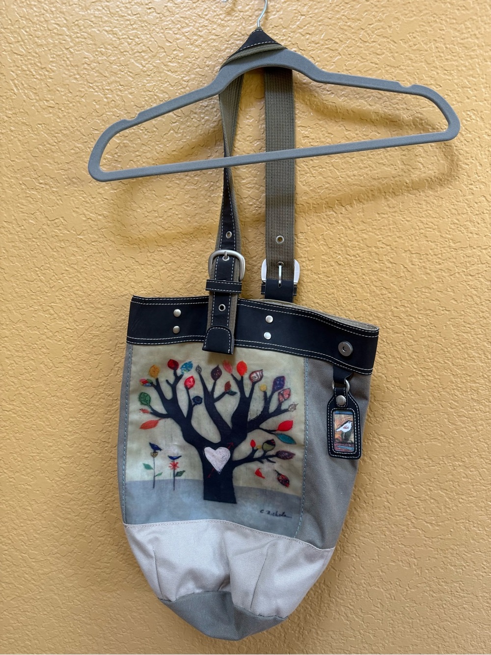 Sherpani - Bali - Canvas Tree of Life Tote Bag in Multi-Color - Purse